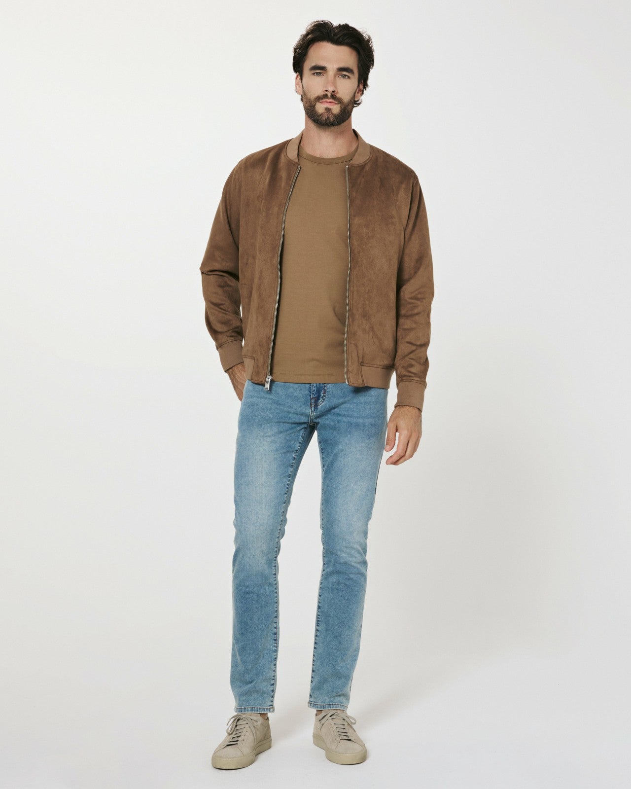 7Diamonds Evolution Suede Bomber