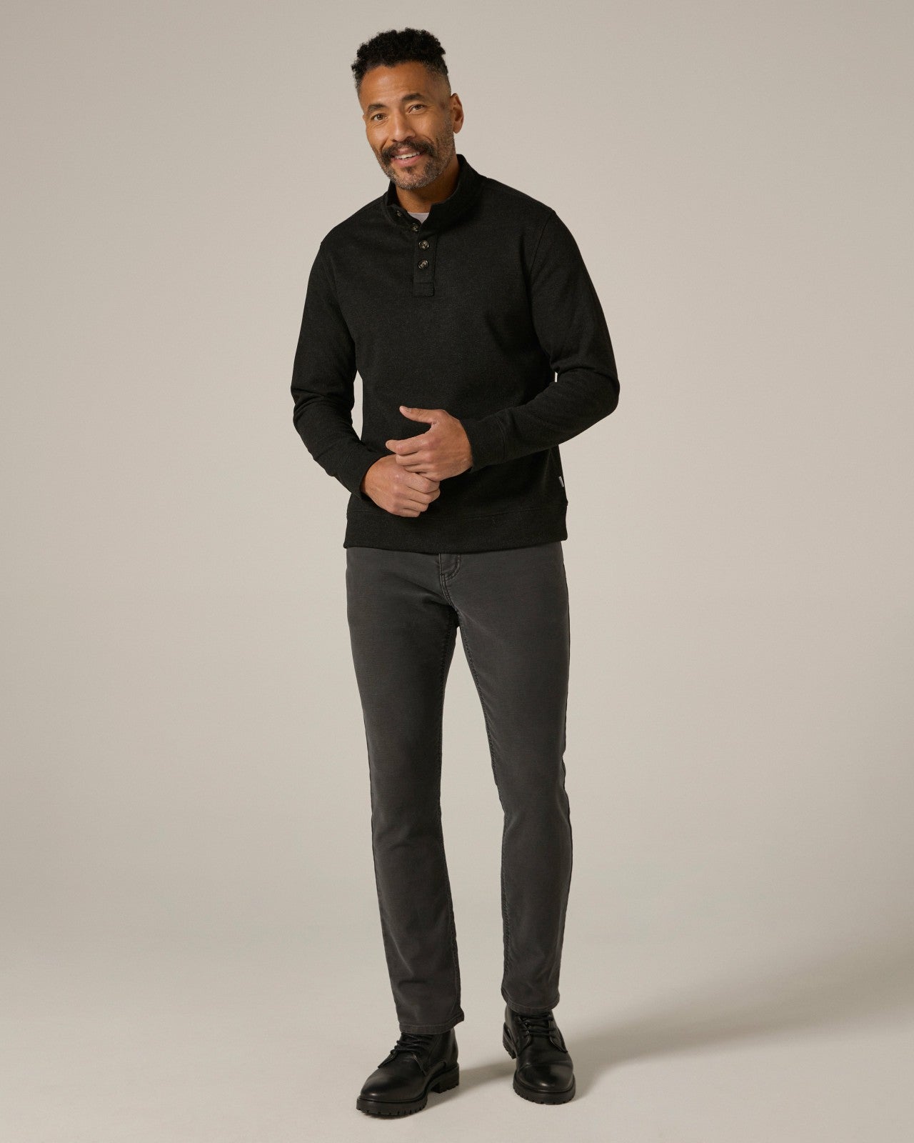 7Diamonds Stratton Textured Pullover