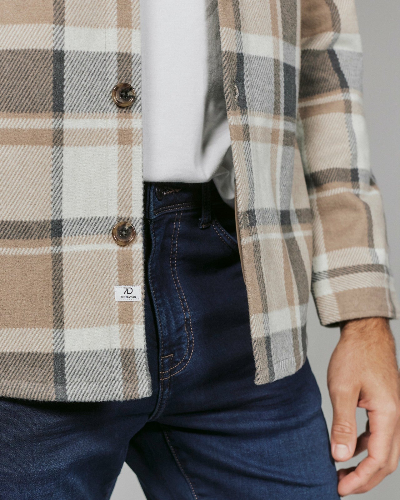 7Diamonds Generation Plaid Shacket