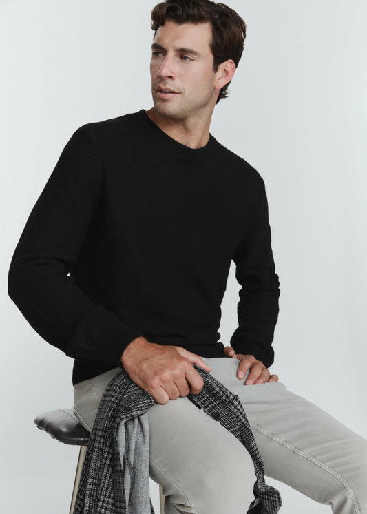 7Diamonds Brentwood Knit Crew Neck Sweater