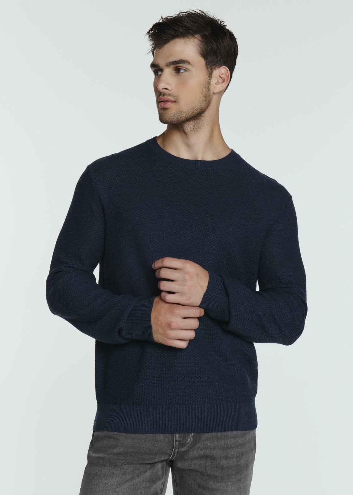 7Diamonds Brentwood Knit Crew Neck Sweater