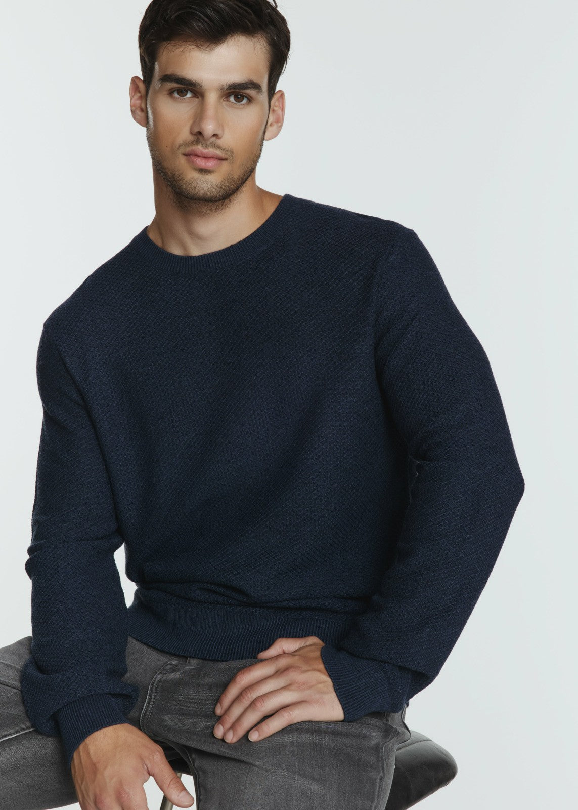7Diamonds Brentwood Knit Crew Neck Sweater