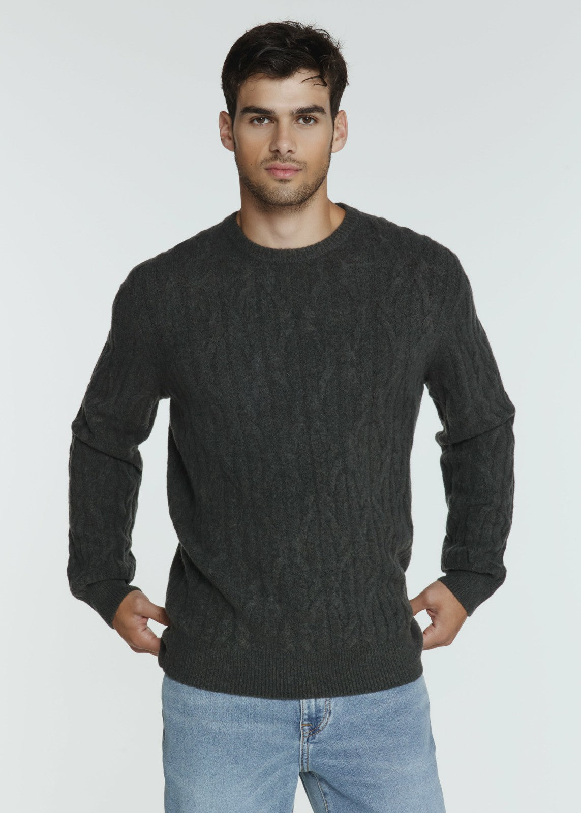7Diamonds Norwood Cable Knit Sweater