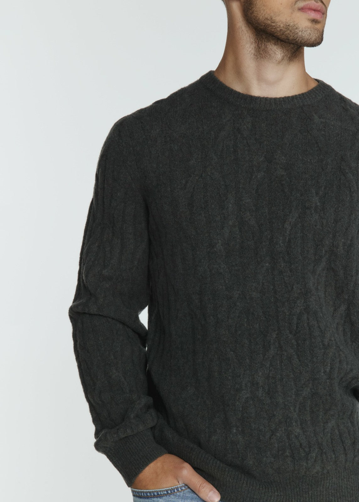 7Diamonds Norwood Cable Knit Sweater