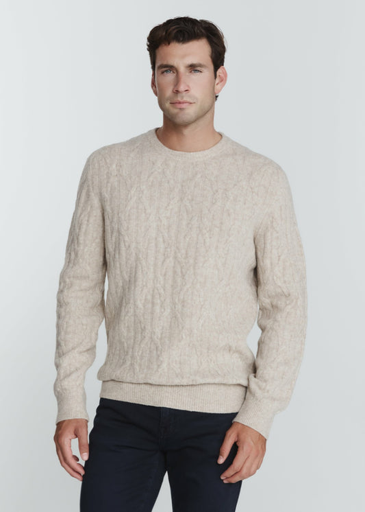 7Diamonds Norwood Cable Knit Sweater