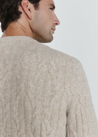 7Diamonds Norwood Cable Knit Sweater