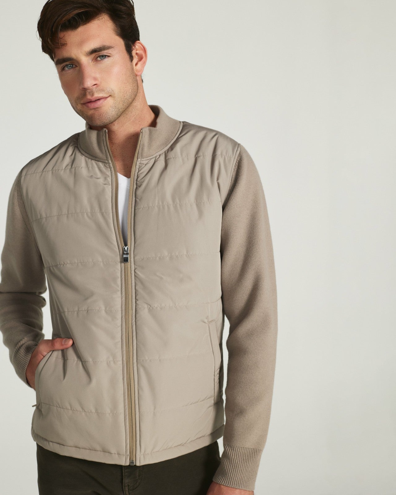 7Diamonds Altitude Full Zip Sweater