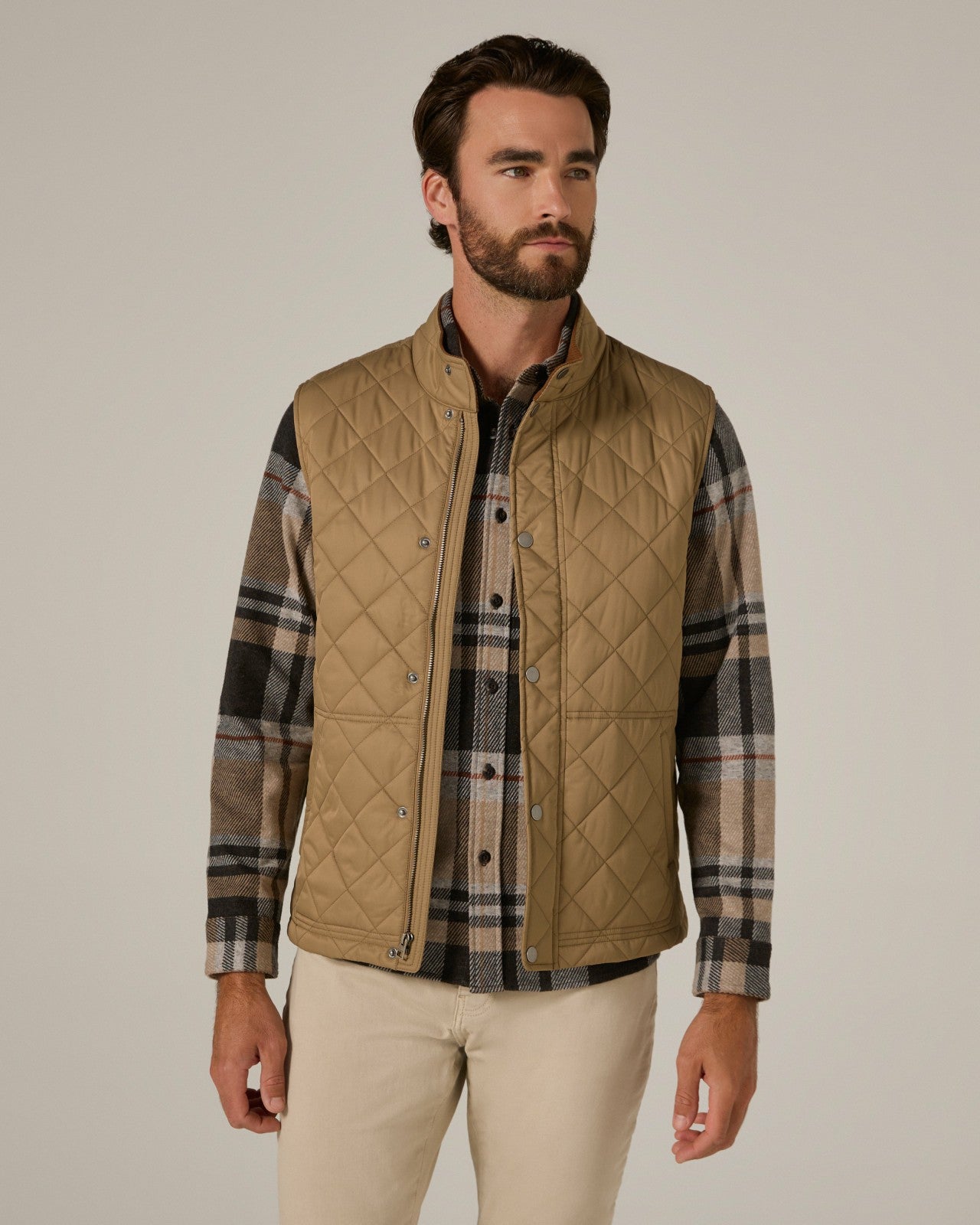 7Diamonds Crest Quilted Vest