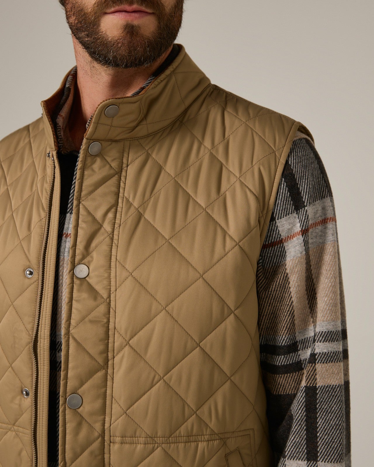 7Diamonds Crest Quilted Vest