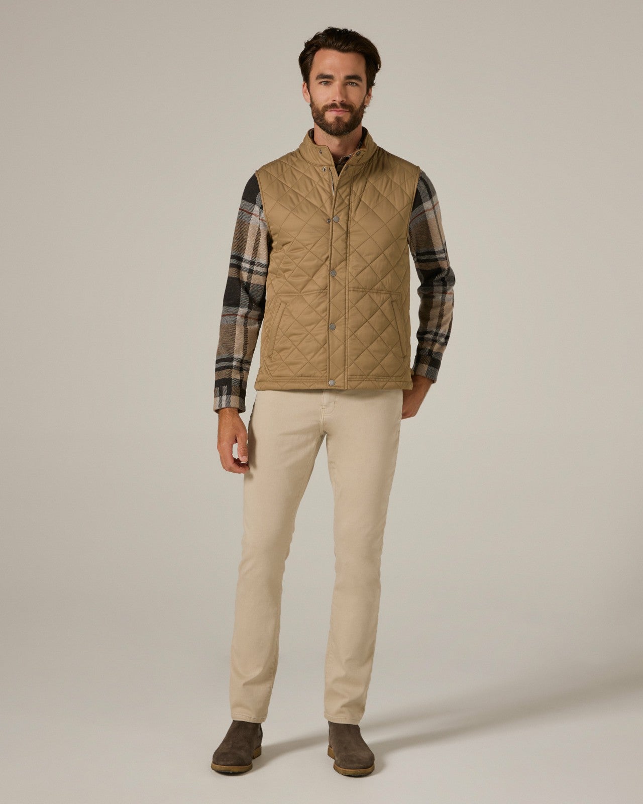 7Diamonds Crest Quilted Vest