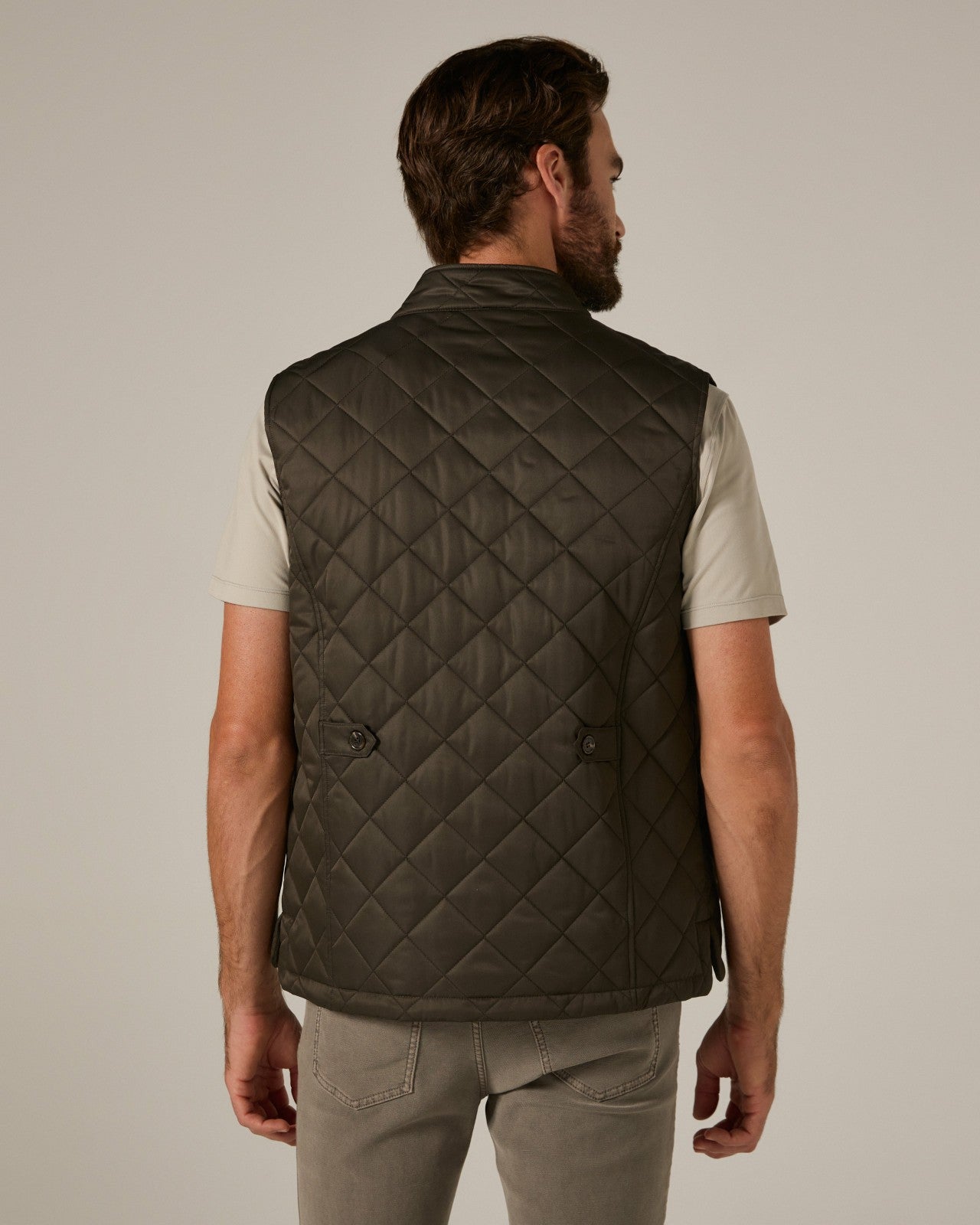7Diamonds Crest Quilted Vest