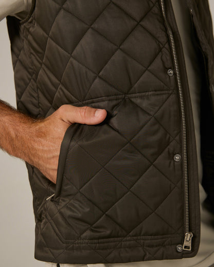7Diamonds Crest Quilted Vest