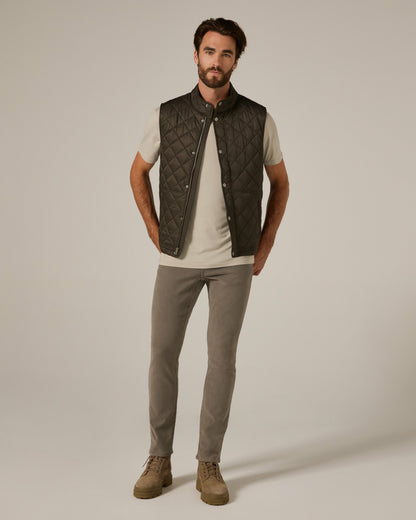 7Diamonds Crest Quilted Vest