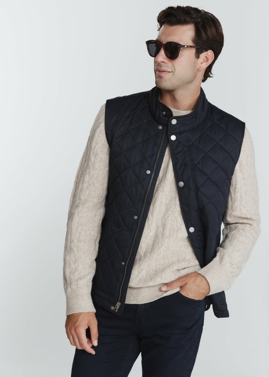7Diamonds Crest Quilted Vest