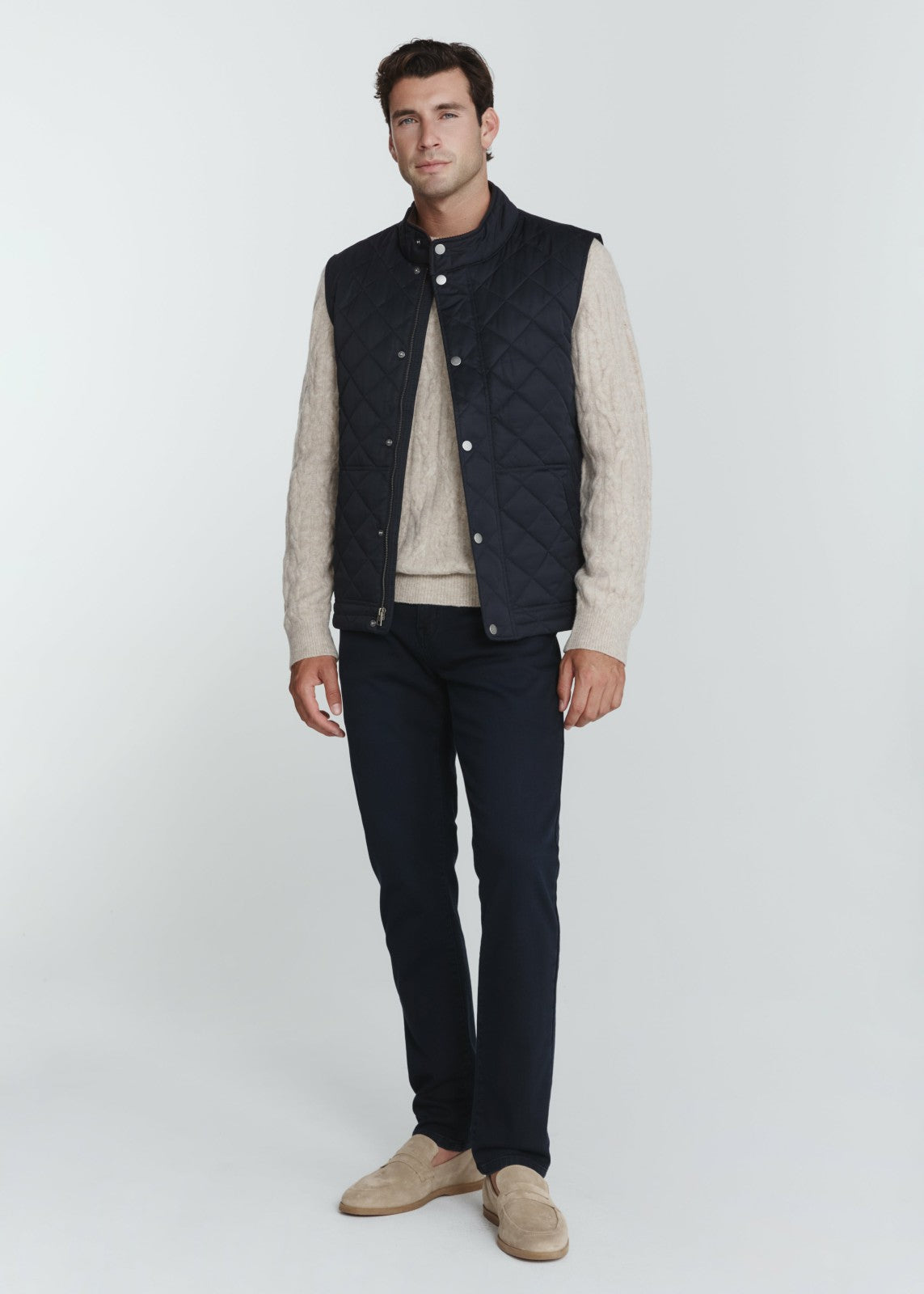 7Diamonds Crest Quilted Vest
