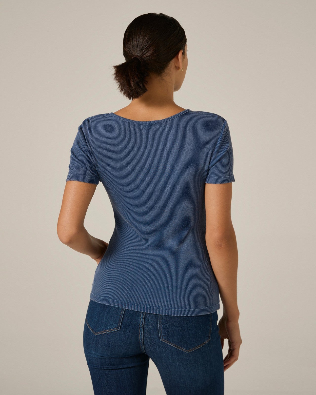 7Diamonds Modal Ribbed Pocket Tee
