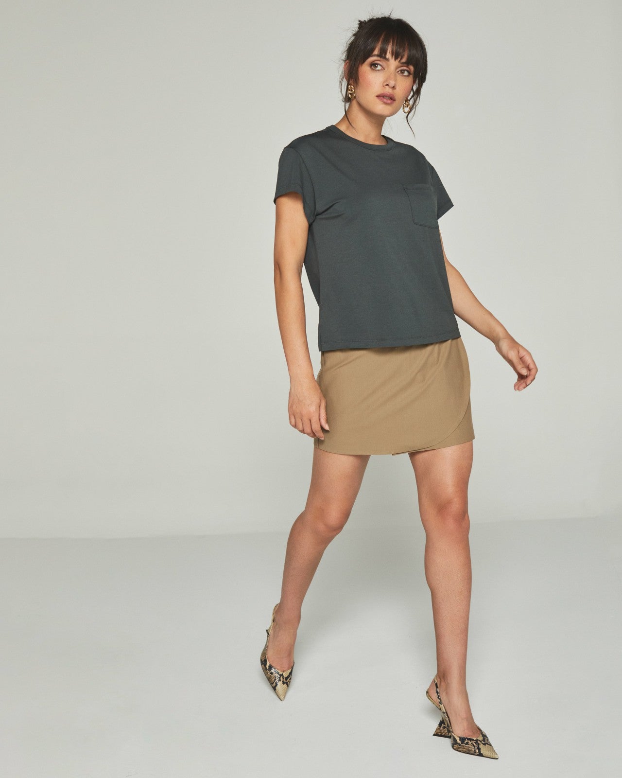 7Diamonds 7DIAMONDS |Modal Relaxed Pocket Tee
