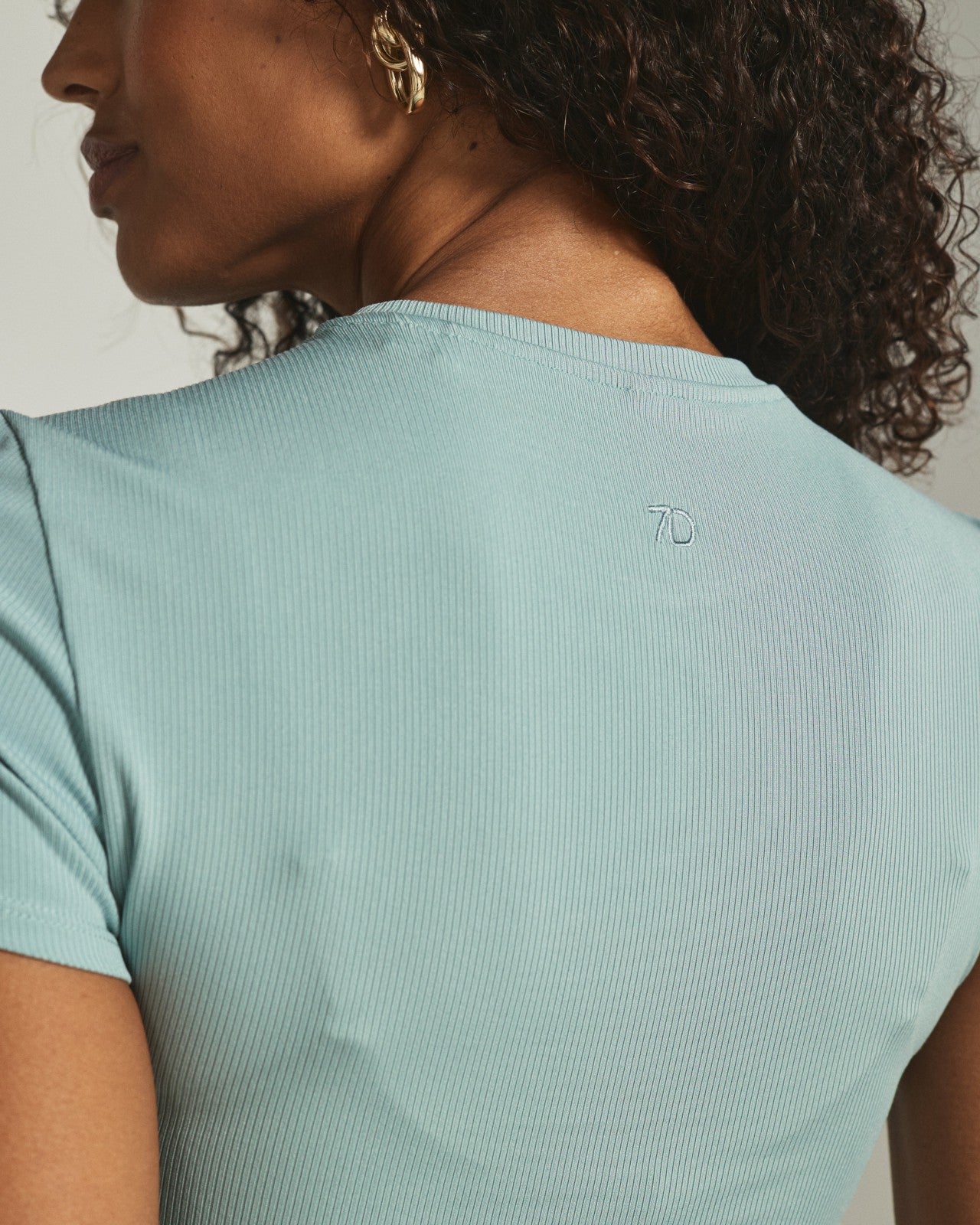 7Diamonds Core Ribbed Crop Tee