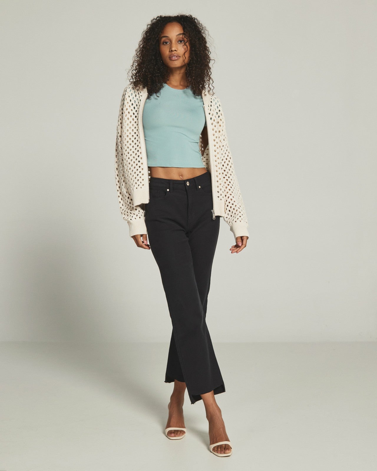 7Diamonds Core Ribbed Crop Tee
