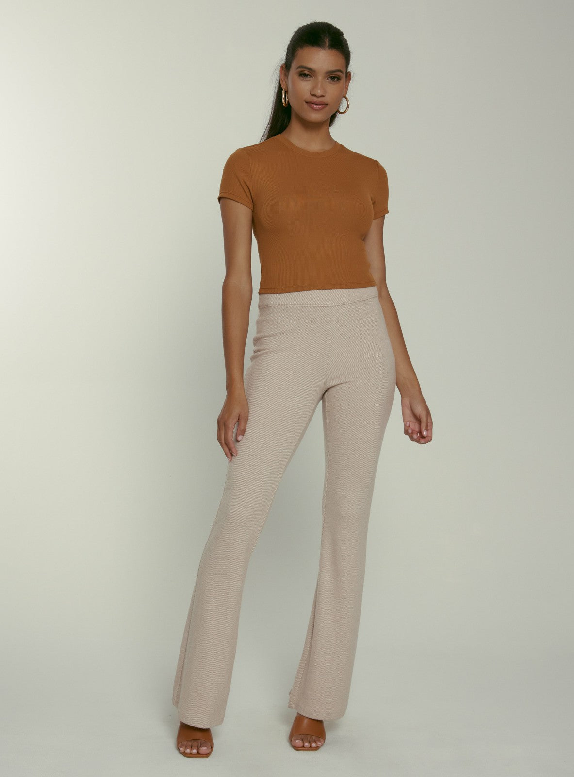 7Diamonds Core Ribbed Crop Tee