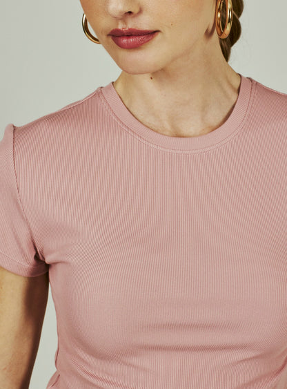 7Diamonds Core Ribbed Crop Tee