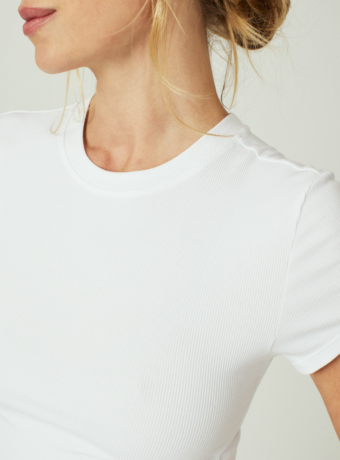 7Diamonds Core Ribbed Crop Tee