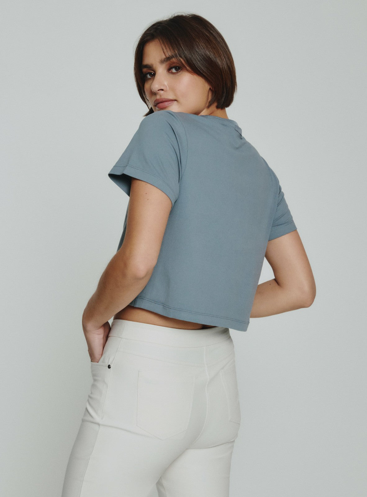 7Diamonds Core Relaxed Crop Crew Tee