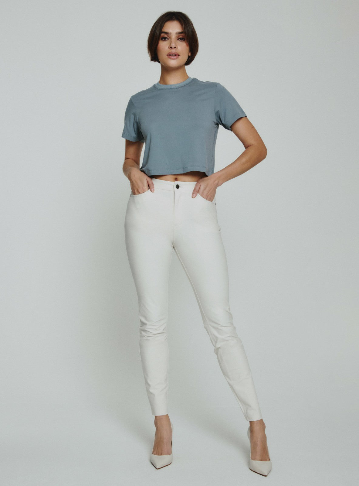 7Diamonds Core Relaxed Crop Crew Tee