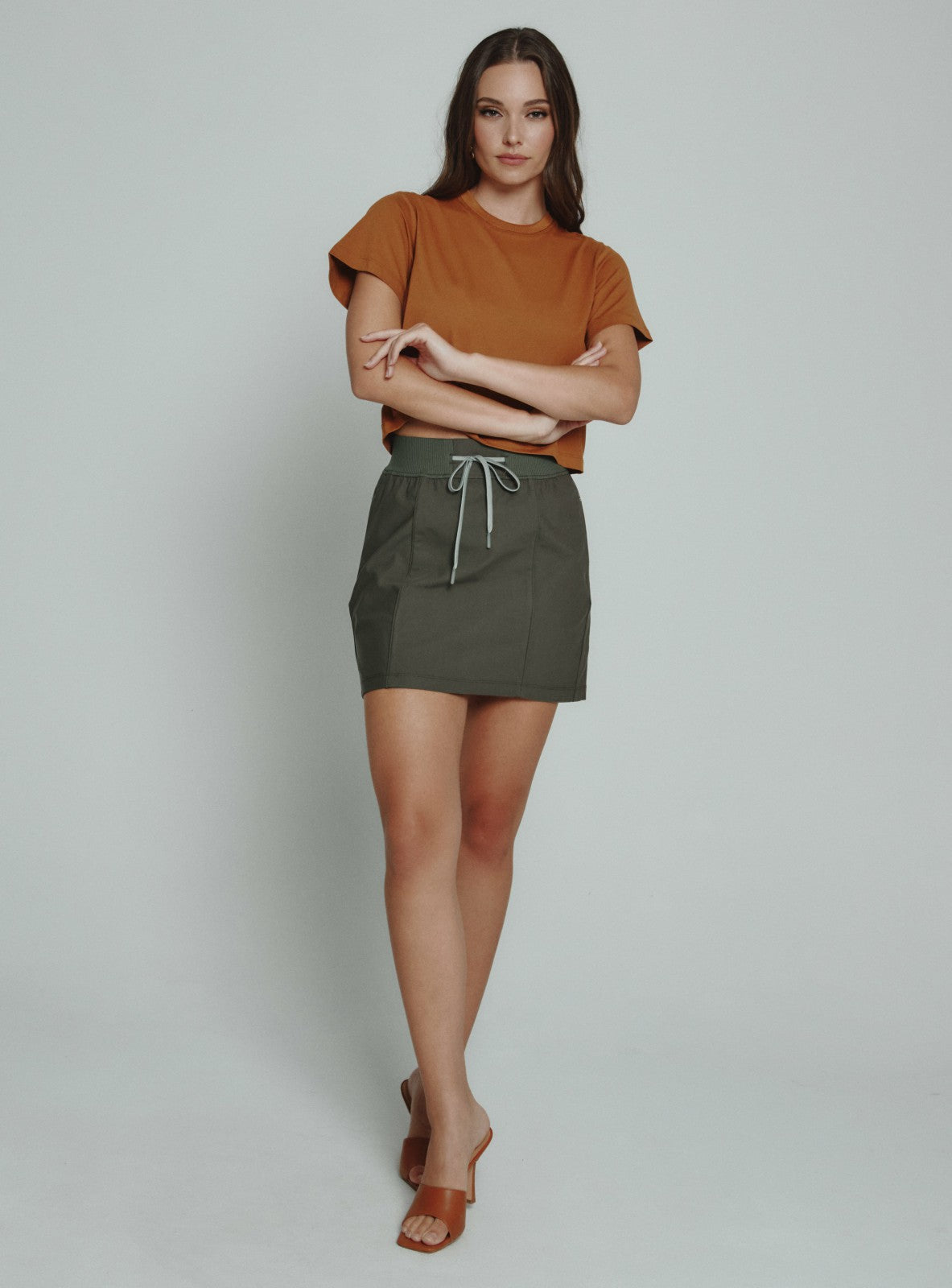 7Diamonds Core Relaxed Crop Crew Tee