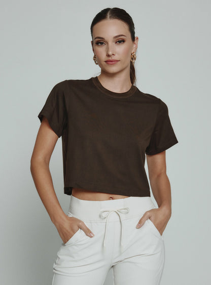 7Diamonds Core Relaxed Crop Crew Tee