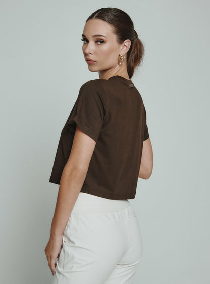 7Diamonds Core Relaxed Crop Crew Tee
