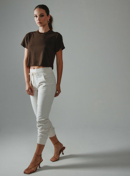 7Diamonds Core Relaxed Crop Crew Tee