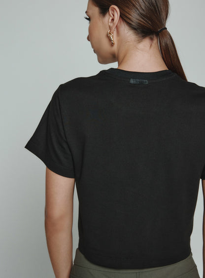 7Diamonds Core Relaxed Crop Crew Tee