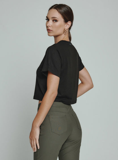 7Diamonds Core Relaxed Crop Crew Tee