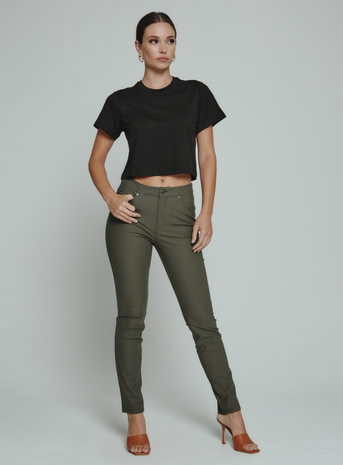 7Diamonds Core Relaxed Crop Crew Tee