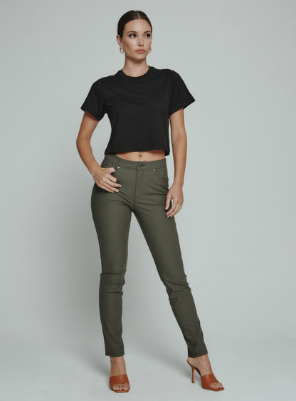 7Diamonds Core Relaxed Crop Crew Tee