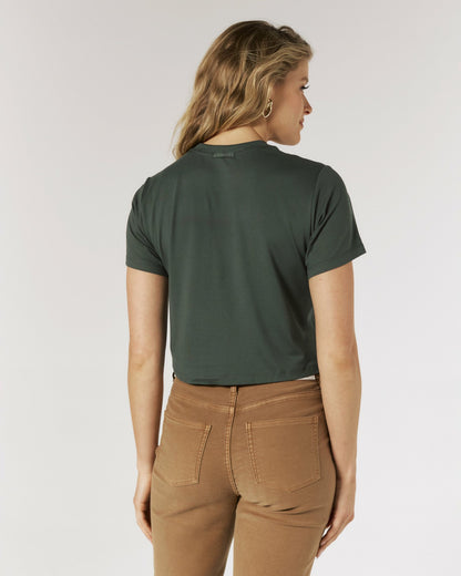 7Diamonds Core Relaxed Crop Crew Tee