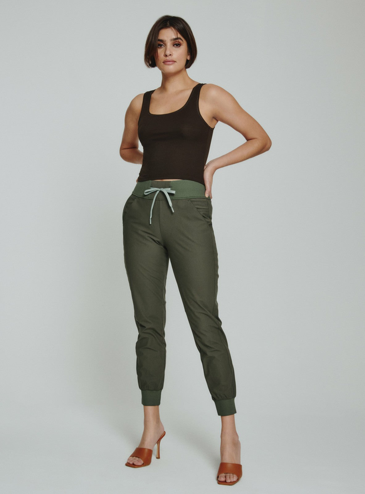 7Diamonds Core Ribbed Crop Tank