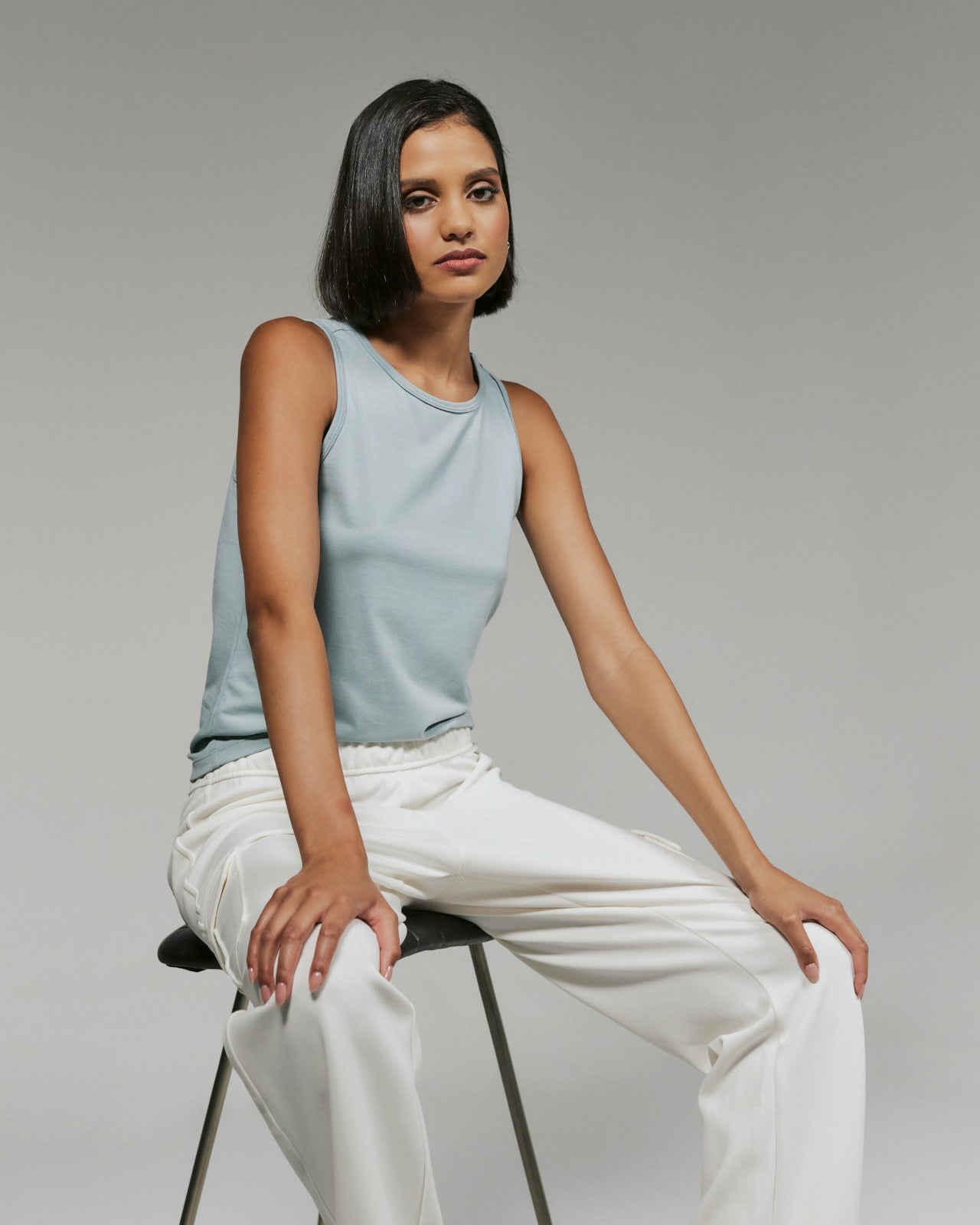 7Diamonds Modal Relaxed Crewneck Tank