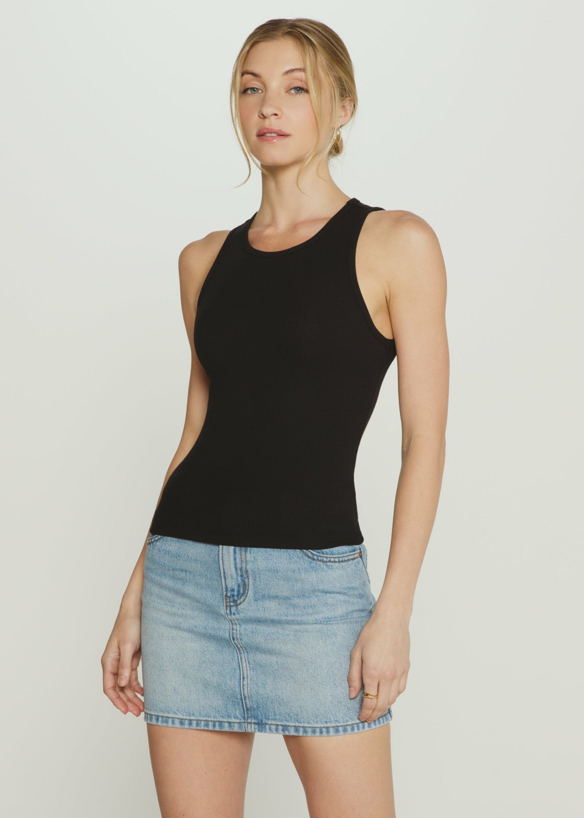 7Diamonds Modal Ribbed Crew Tank