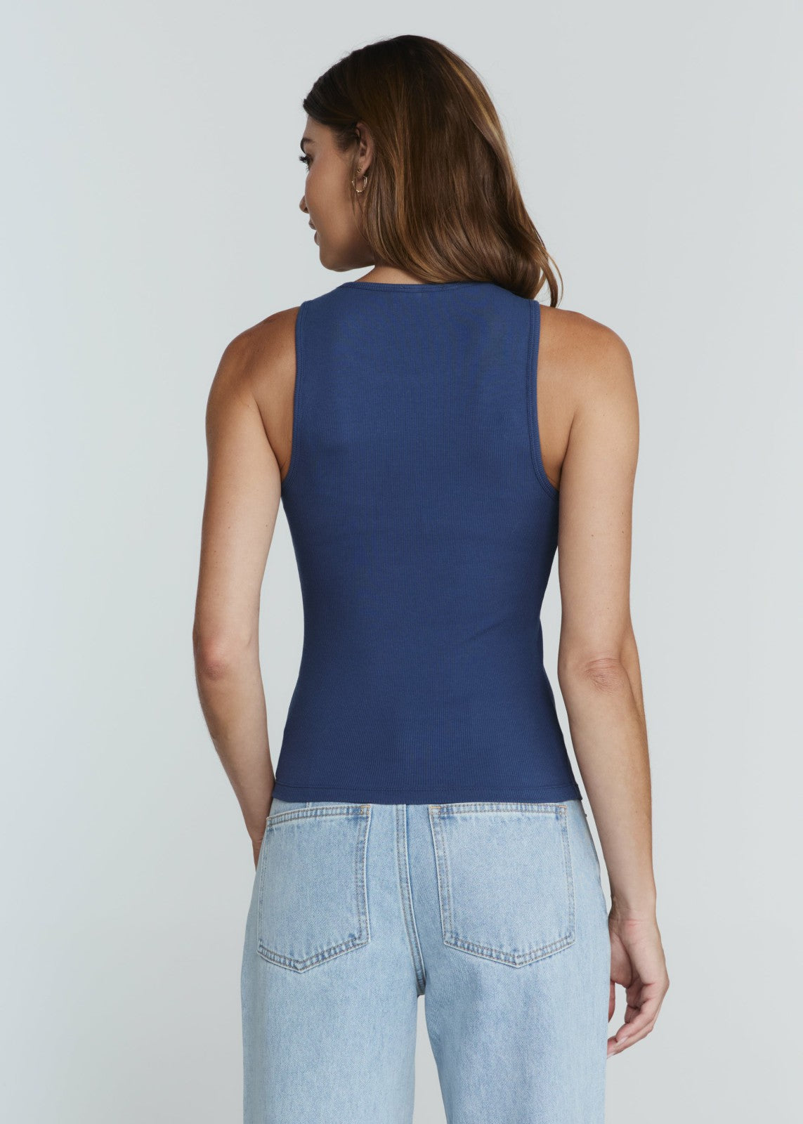 7Diamonds Modal Ribbed Crew Tank