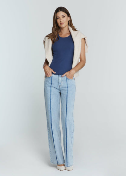 7Diamonds Modal Ribbed Crew Tank