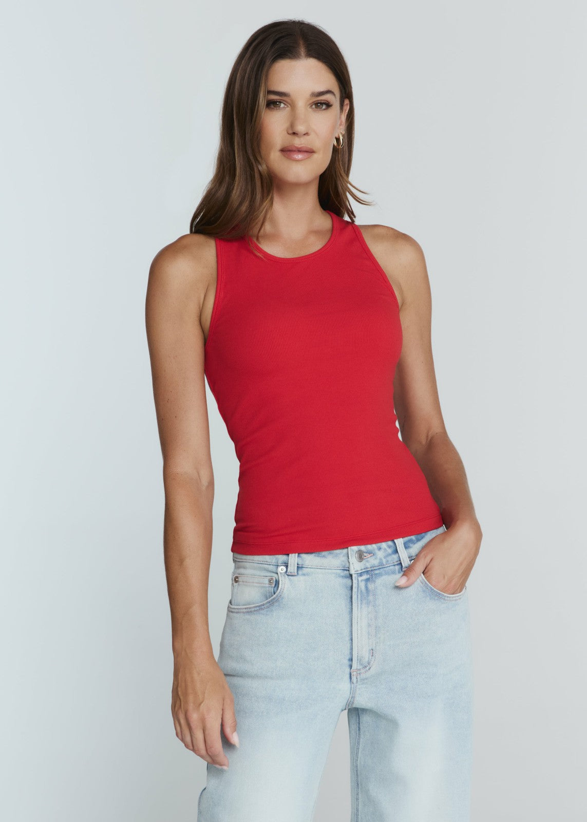 7Diamonds Modal Ribbed Crew Tank