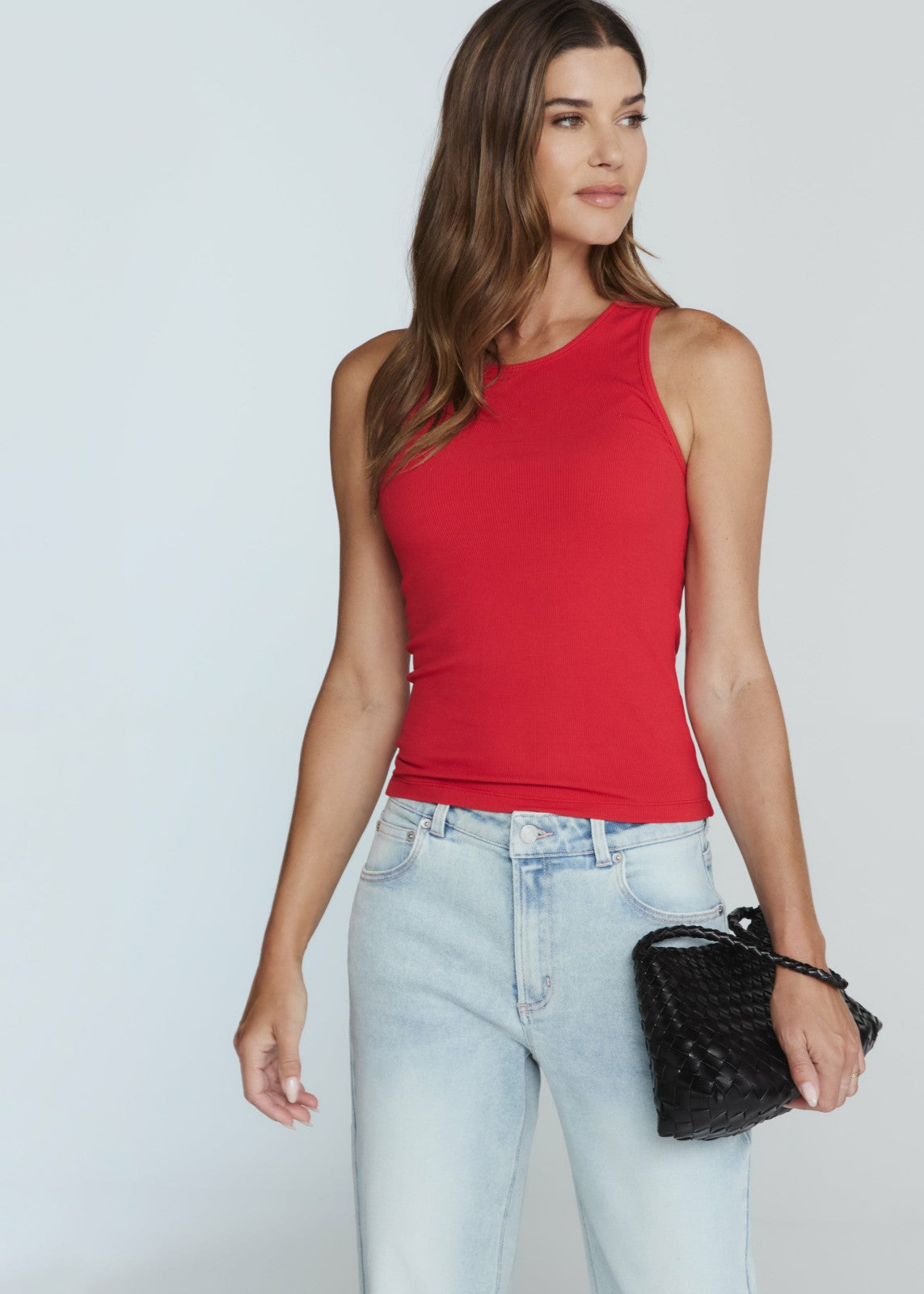 7Diamonds Modal Ribbed Crew Tank
