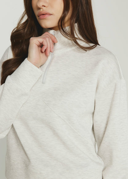 7Diamonds REV™ Crop Quarter-Zip Pullover