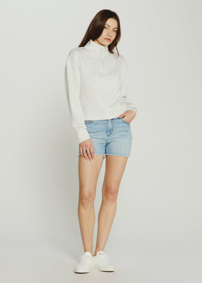 7Diamonds REV™ Crop Quarter-Zip Pullover