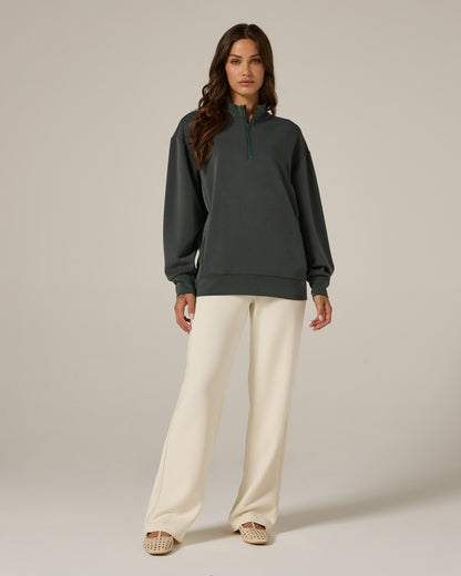 7Diamonds REV™ Boyfriend Quarter-Zip