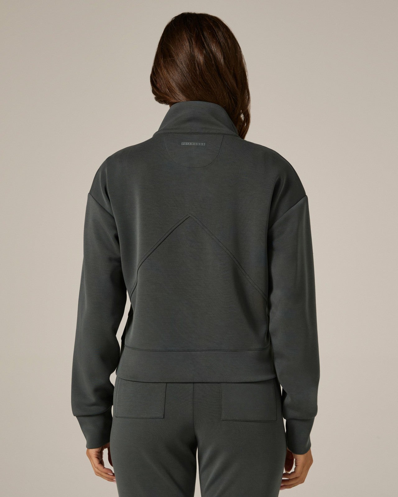 7Diamonds REV™ Crop Quarter-Zip Pullover