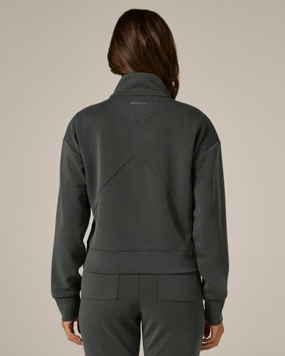 7Diamonds REV™ Crop Quarter-Zip Pullover