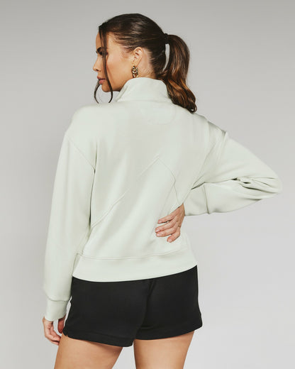 7Diamonds REV™ Crop Quarter-Zip Pullover